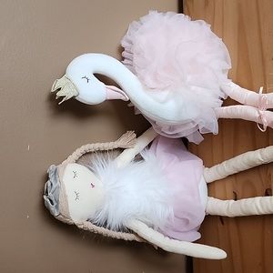 ZARA Home ballerina soft toys